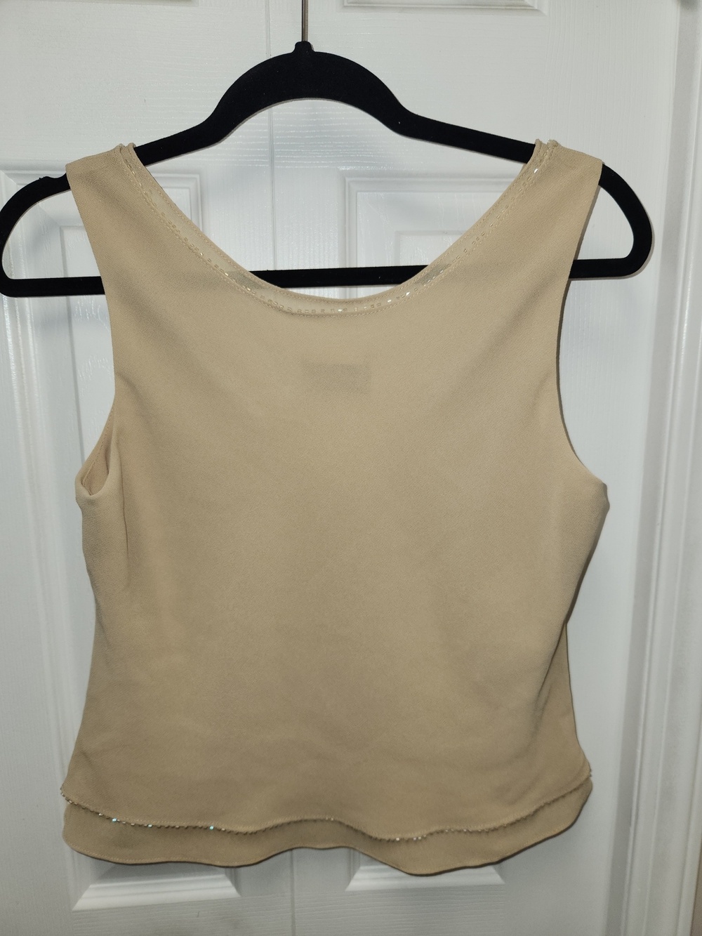 🍉Joseph Ribkoff Beige Open Front Jacket & Shell - Picture 4 of 11